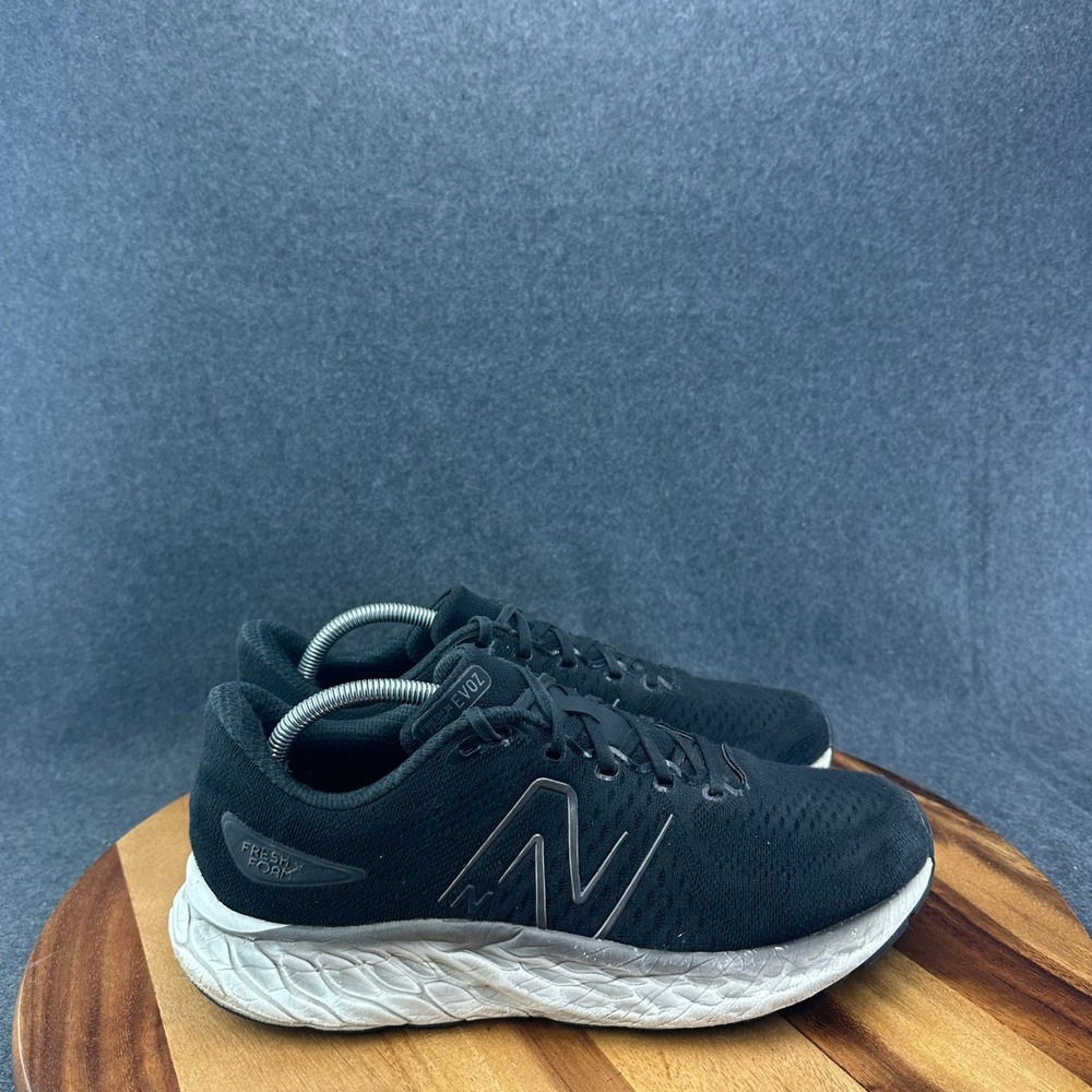 New Balance Fresh Foam X Evoz V3 Mens Size 10EE Black Running Shoes Sneakers
